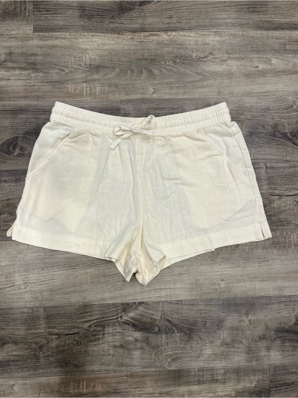 PacSun Women's Drawstring Linen-Blend Shorts